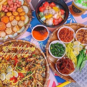 BUFFE xiên bẩn loại to